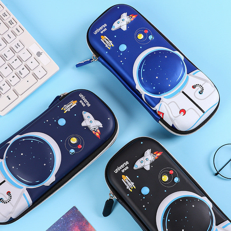 3d Pencil Case Eva Pen Boy Eco-friendly Hardtop Fun Universe Space Back To School