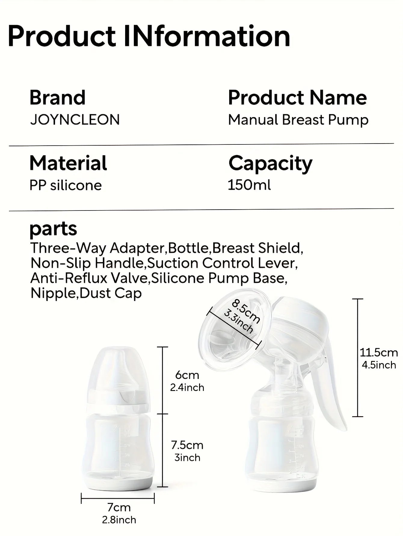 Manual Breast Pump - HYPERMALL