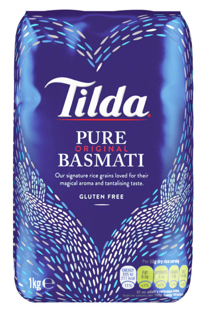 Tilda Pure Original Basmati Rice 1 Kg