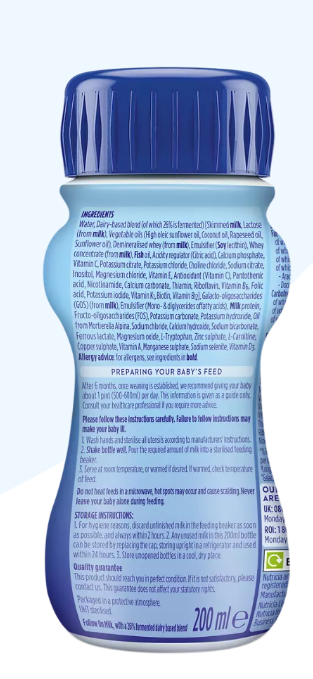 Aptamil Follow On Milk Ready To Drink – 200ml x 6 - HYPERMALL