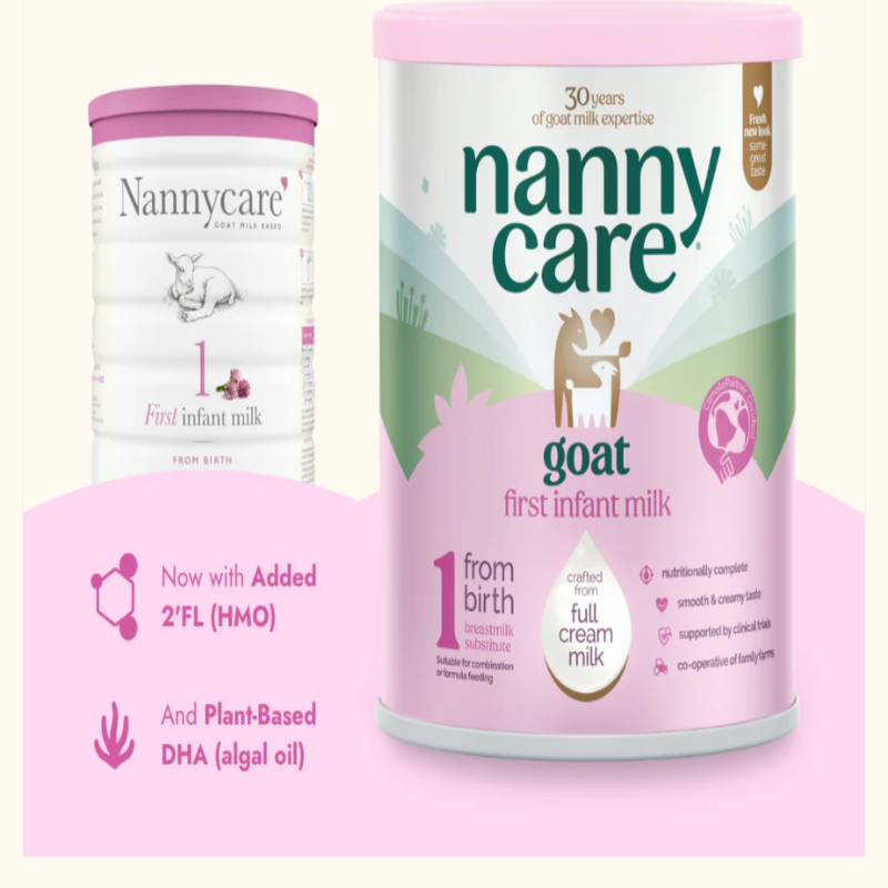 Nannycare Stage 1 Goat Milk Baby Formula-800g - HYPERMALL