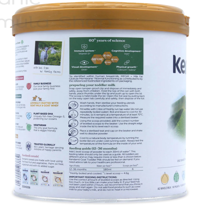 Kendamil Stage 3 Goat Milk Baby Formula • 800gr x 6 cans including shipping - HYPERMALL