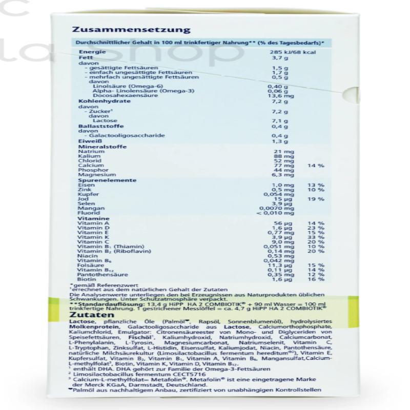 HiPP German Hypoallergenic Stage 2 Cow Milk Baby Formula • 600gr - HYPERMALL