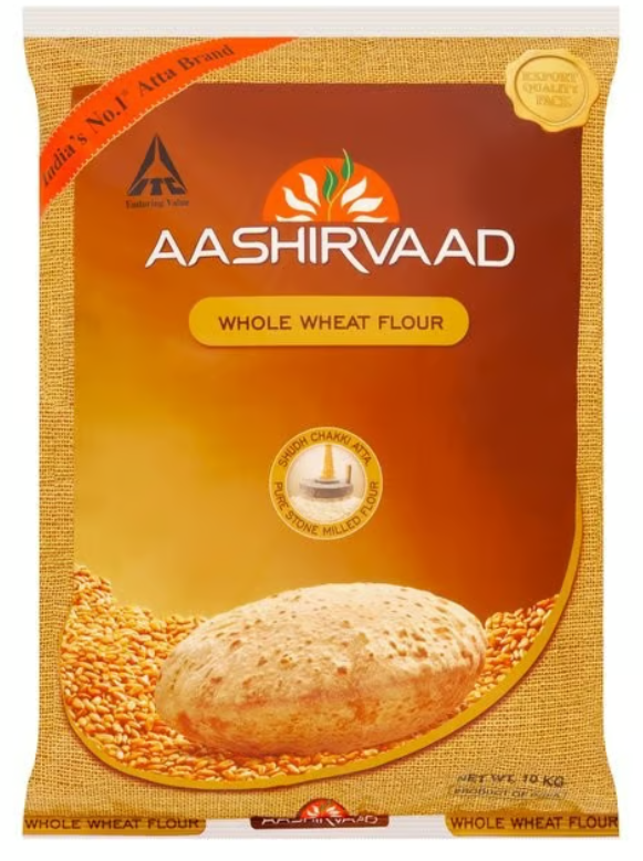 Aashirvaad Shudh Chakki Atta 10kg - HYPERMALL