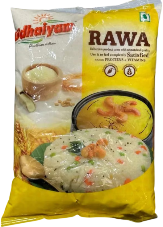 Udhaiyam Premium Rawa 1kg - HYPERMALL