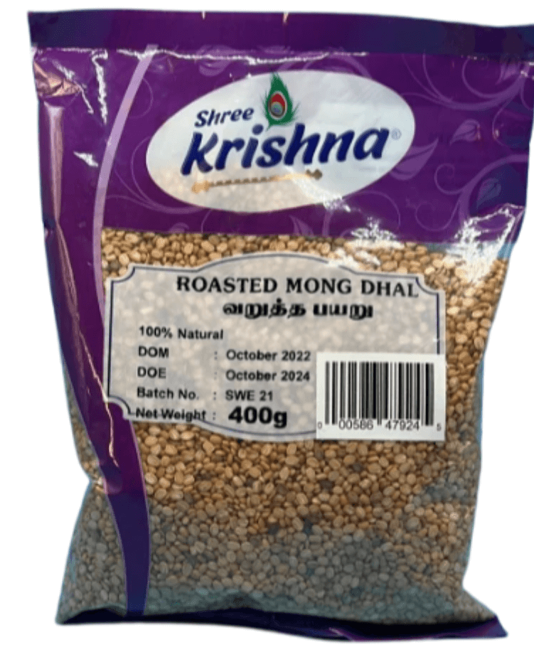SHREE KRISHNA ROASTED MOONG DALL 400G - HYPERMALL