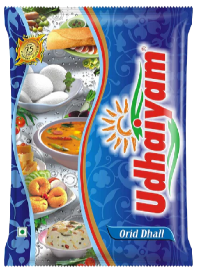 UDHAIYAM URID DAL WHOLE 500G - HYPERMALL