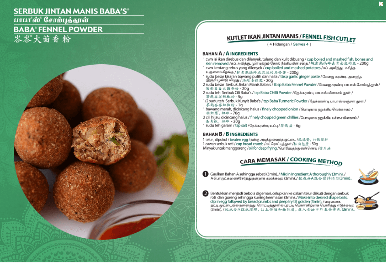 Baba,s Fennel Powder 250g - HYPERMALL