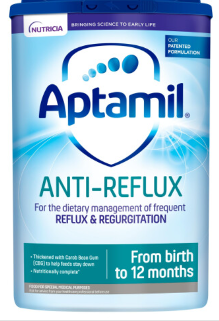 Aptamil Anti-Reflux Baby Milk Powder Formula, from Birth, 800g (Pack of 4)