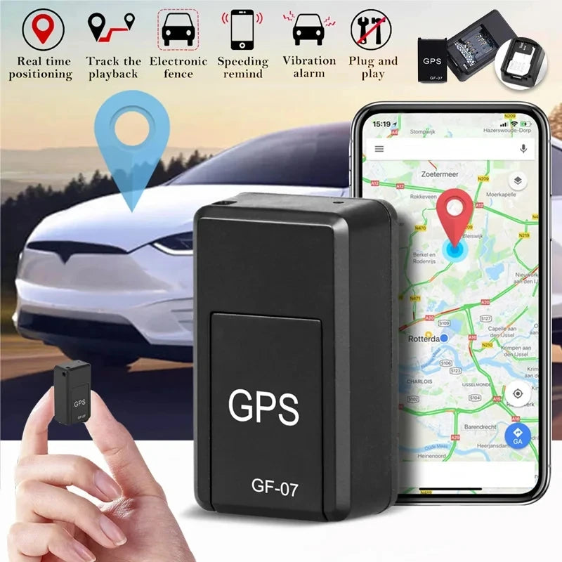 GPS Tracker Strong Magnetic Car Vehicle Tracking Anti-lost Anti-theft Device Mini Portable Precise Positioning GPS Locator