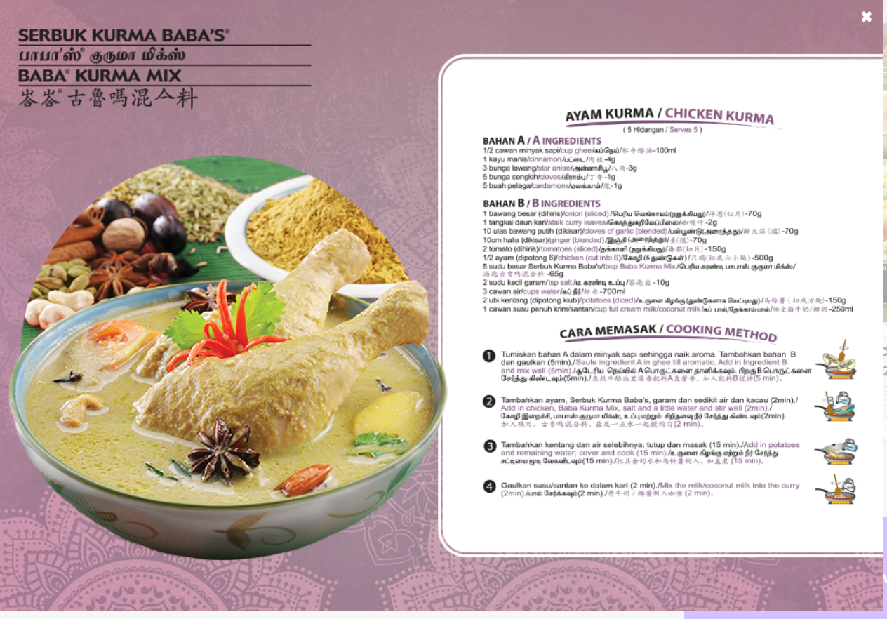 Baba Halal Kurma Mix 250g - HYPERMALL