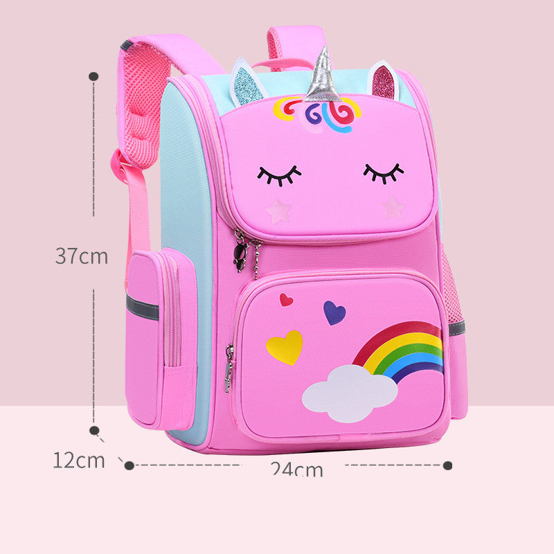 Childrens School Bags Primary School Students Grades 1 to 6 Printing - HYPERMALL