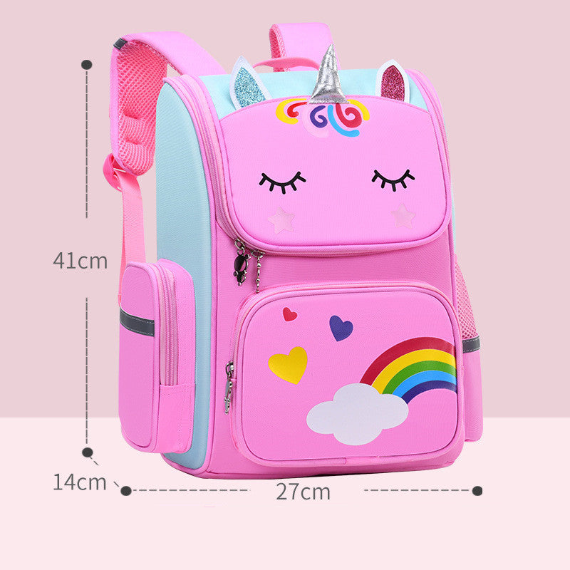 Childrens School Bags Primary School Students Grades 1 to 6 Printing - HYPERMALL