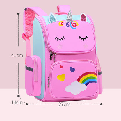 Childrens School Bags Primary School Students Grades 1 to 6 Printing - HYPERMALL