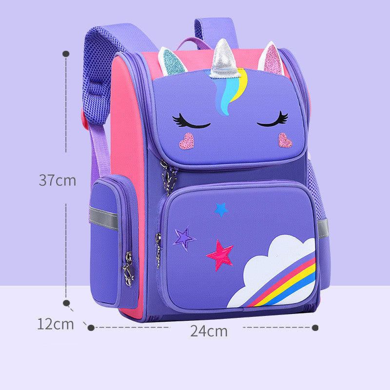 Childrens School Bags Primary School Students Grades 1 to 6 Printing - HYPERMALL