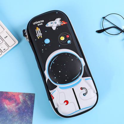 3d Pencil Case Eva Pen Boy Eco-friendly Hardtop Fun Universe Space Back To School