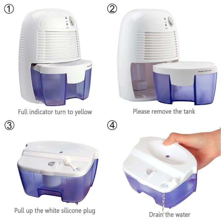 Dehumidifier semiconductor small dehumidifier mini dehumidifier dehumidifier small household dehumidifier - HYPERMALL