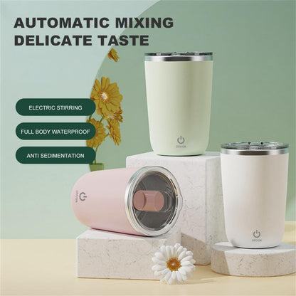 350ml Automatic Self Stirring Mug Coffee Milk - HYPERMALL