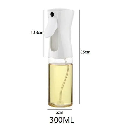 Oil Spray Bottle,Bottle Mister Oil Dispenser Portable Oil Mister BBQ Cooking Spray Bottle for Air Fryer Kitchen Salad Baking