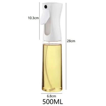 Oil Spray Bottle,Bottle Mister Oil Dispenser Portable Oil Mister BBQ Cooking Spray Bottle for Air Fryer Kitchen Salad Baking