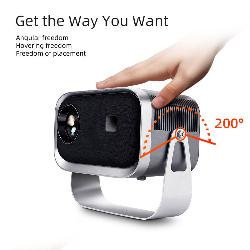 Home HD Portable Projector With Bracket - HYPERMALL