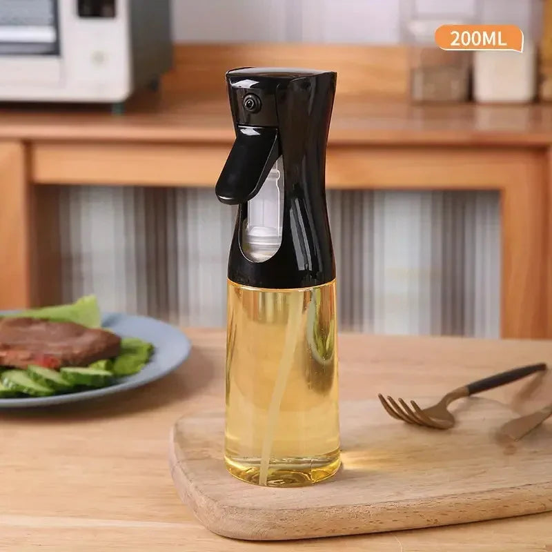 Oil Spray Bottle,Bottle Mister Oil Dispenser Portable Oil Mister BBQ Cooking Spray Bottle for Air Fryer Kitchen Salad Baking