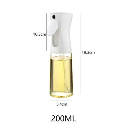 Oil Spray Bottle,Bottle Mister Oil Dispenser Portable Oil Mister BBQ Cooking Spray Bottle for Air Fryer Kitchen Salad Baking