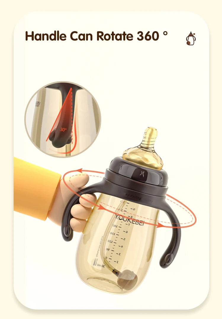 300ML Kids Water & Milk Bottle - HYPERMALL