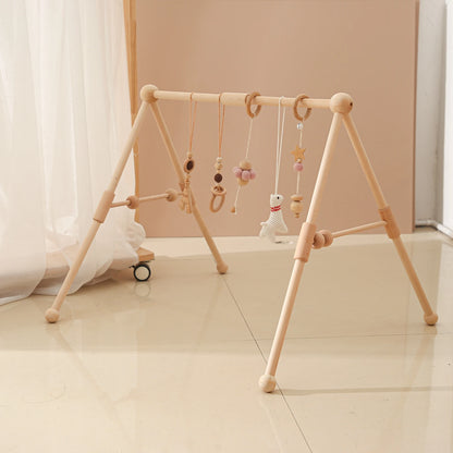Wooden Baby Play Gym - HYPERMALL