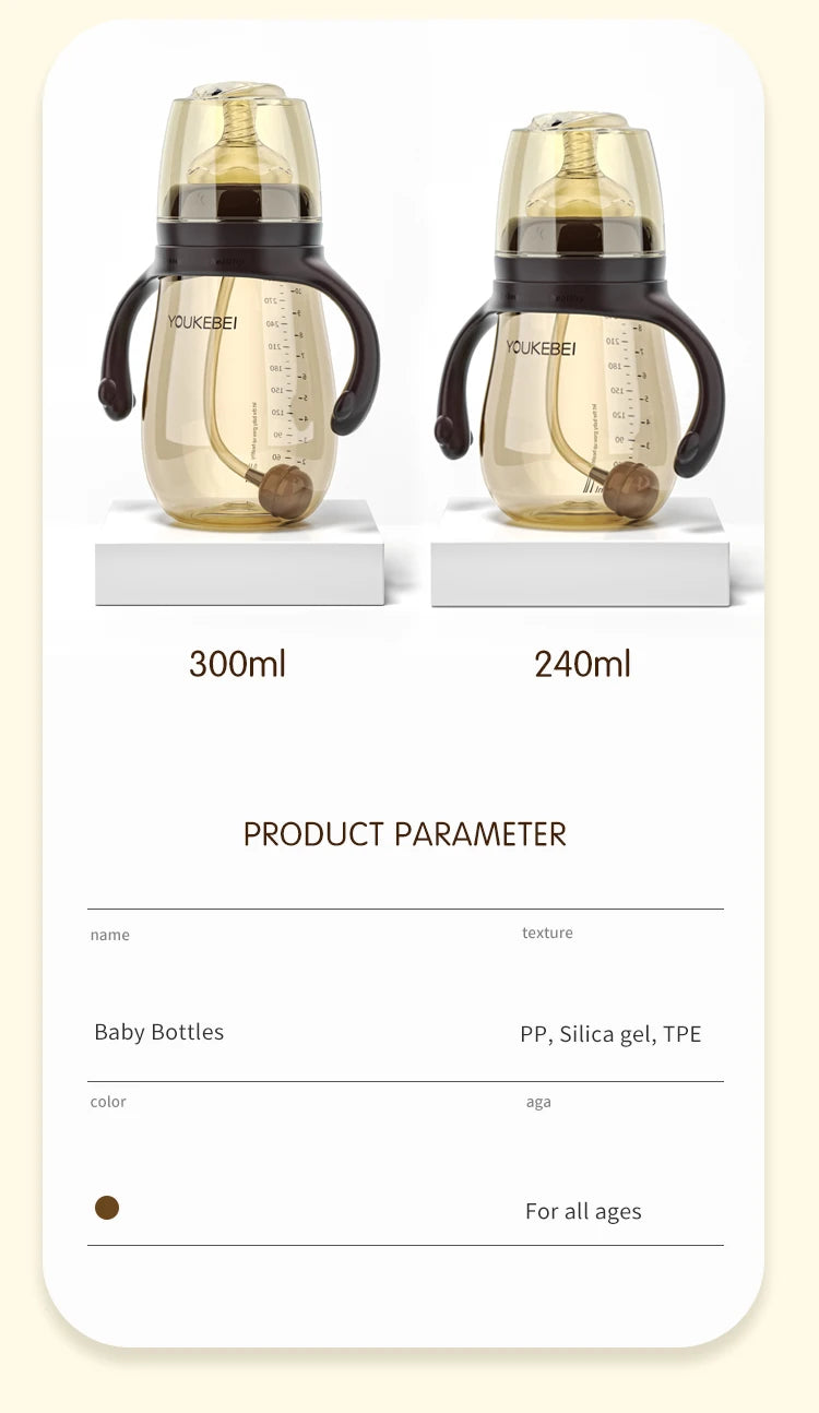 300ML Kids Water & Milk Bottle - HYPERMALL