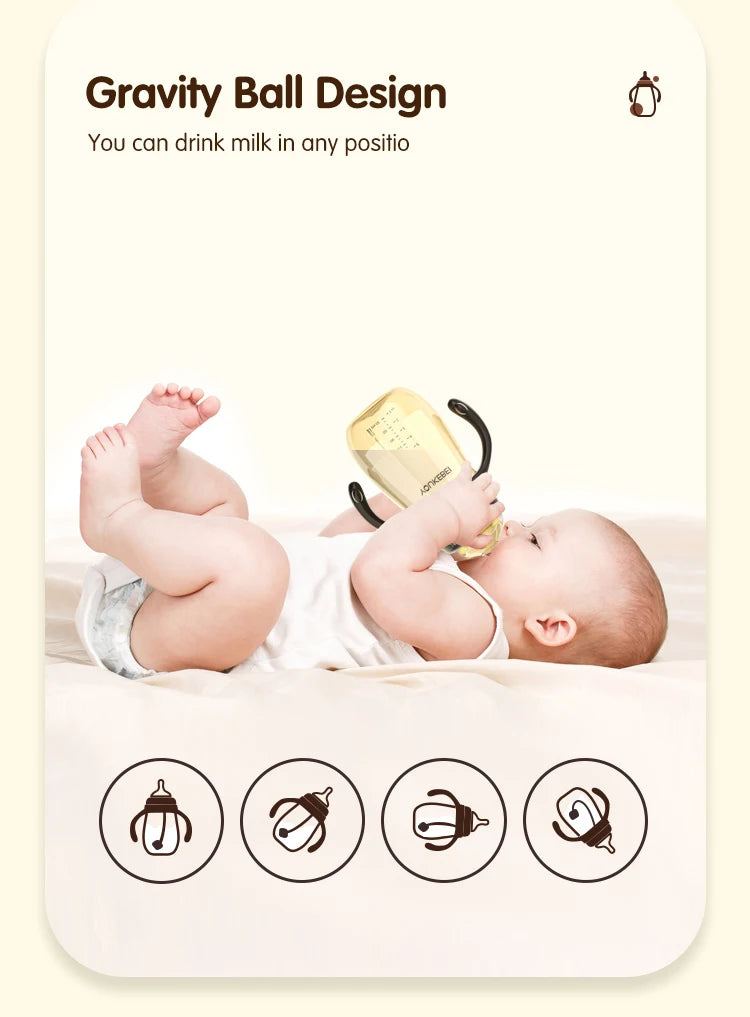 300ML Kids Water & Milk Bottle - HYPERMALL