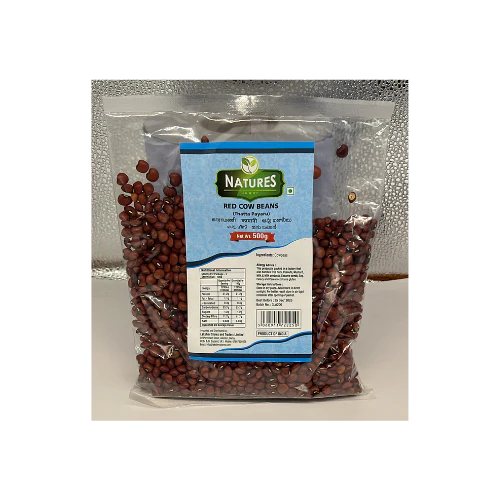 Natures Red Cow Beans (Thatta Payaru 500g £2.09