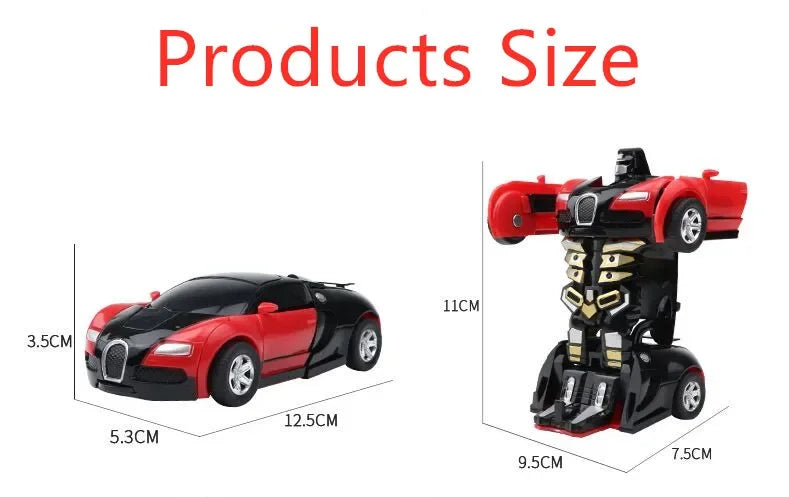 One-Click Transforming Robot Car - HYPERMALL