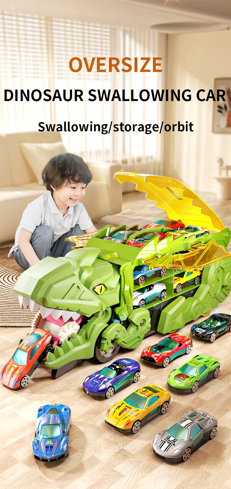 DinoRacer Adventure Track Set - HYPERMALL