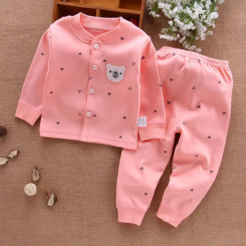 Cotton Pajama Set For Kids - HYPERMALL