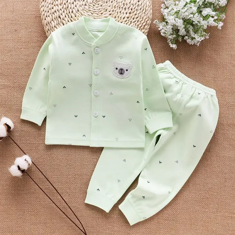 Cotton Pajama Set For Kids - HYPERMALL