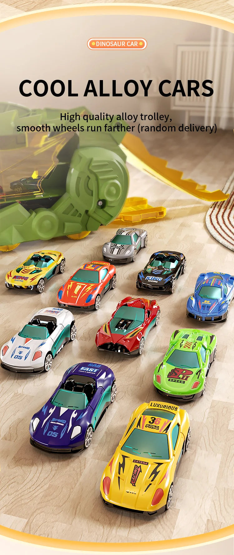 DinoRacer Adventure Track Set - HYPERMALL