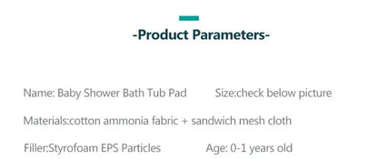 Baby Safety Bath Mat Cushion - HYPERMALL