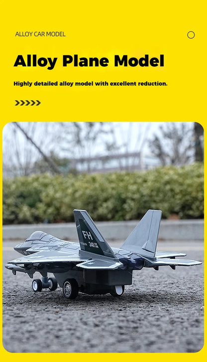 Alloy Fighter Jet Toy - HYPERMALL
