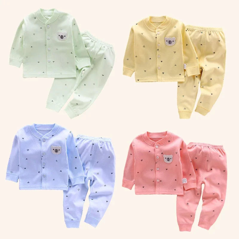 Cotton Pajama Set For Kids - HYPERMALL