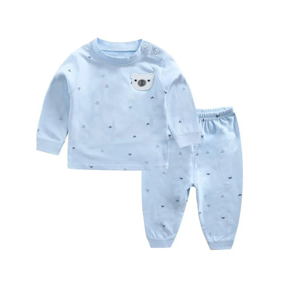 Cotton Pajama Set For Kids - HYPERMALL