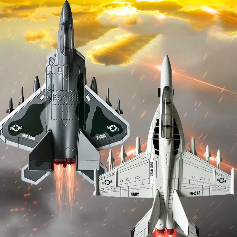 Alloy Fighter Jet Toy - HYPERMALL