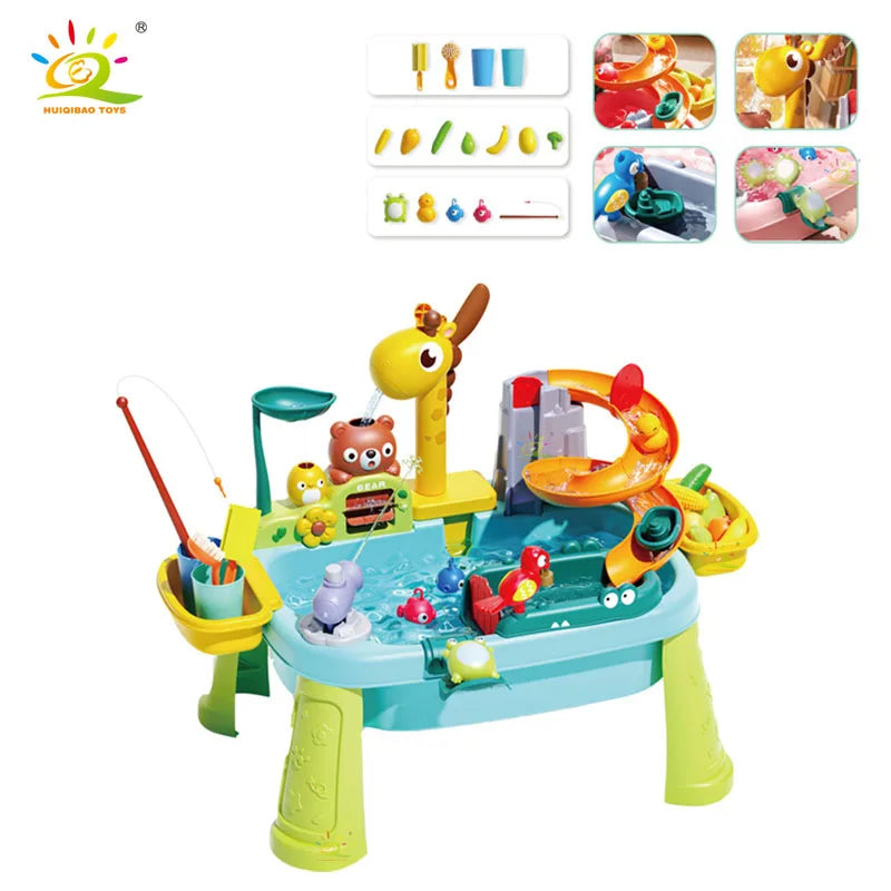 Kids Electric Kitchen Sink Playset - HYPERMALL