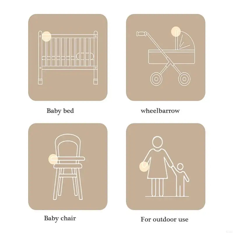 Portable Baby Care Essentials Hanging Organizer - HYPERMALL