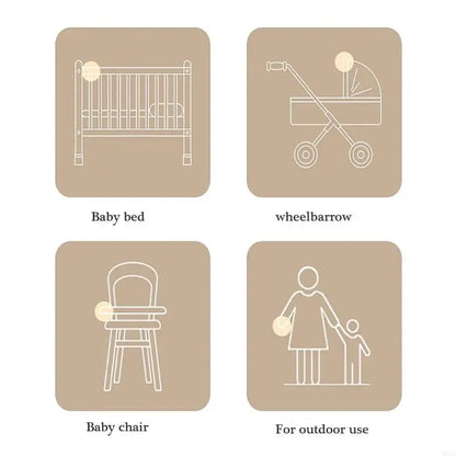 Portable Baby Care Essentials Hanging Organizer - HYPERMALL