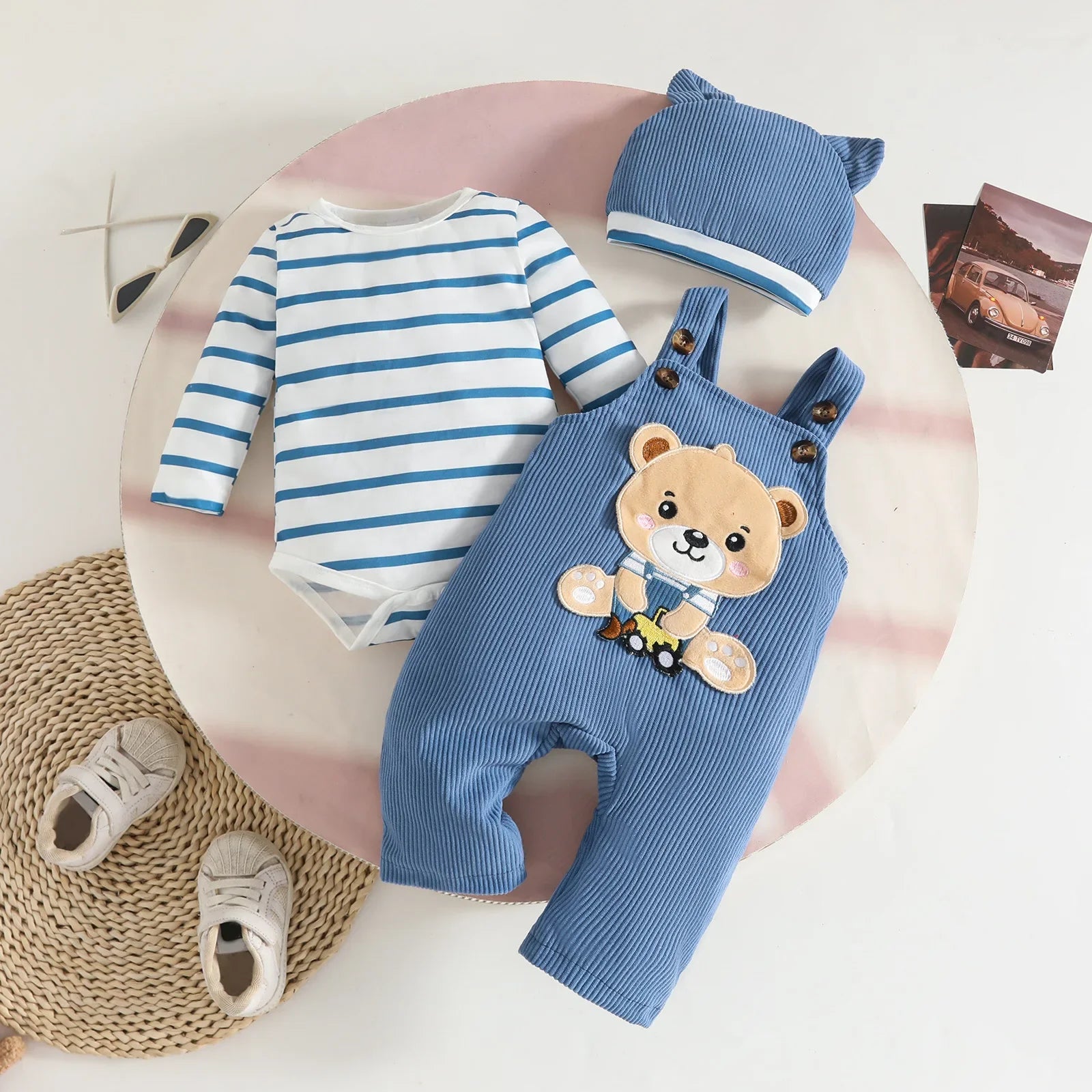 3-Piece Baby Outfit Set - HYPERMALL