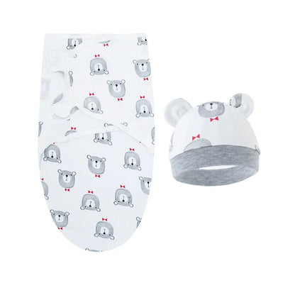 Newborn Swaddle & Hat Set - HYPERMALL
