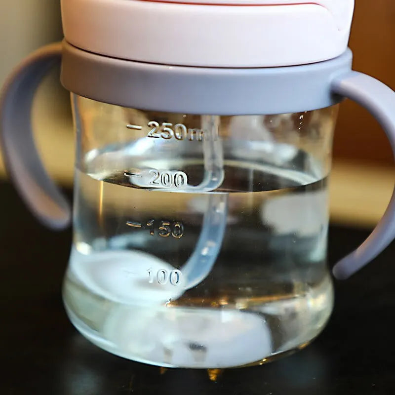 250ML Baby Drinking Cup & Feeding Bottle - HYPERMALL