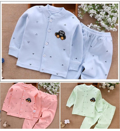 Cotton Pajama Set For Kids - HYPERMALL