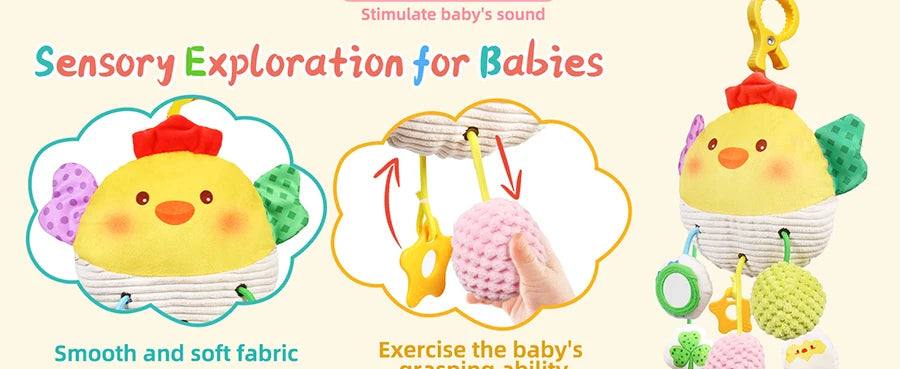 Musical Car Seat Toy - HYPERMALL